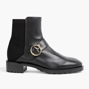 STUART WEITZMAN Luxering suede and neoprene ankle boots Sz 7